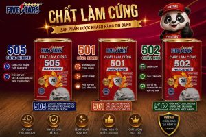 Chất làm cứng FIVESTARS 505 cứng nhanh cho hệ sơn gỗ 2K